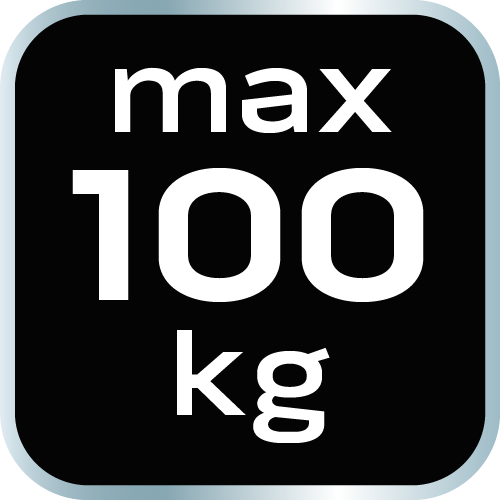 Przyssawka do szyb aluminiowa, podwójna, 100 kg