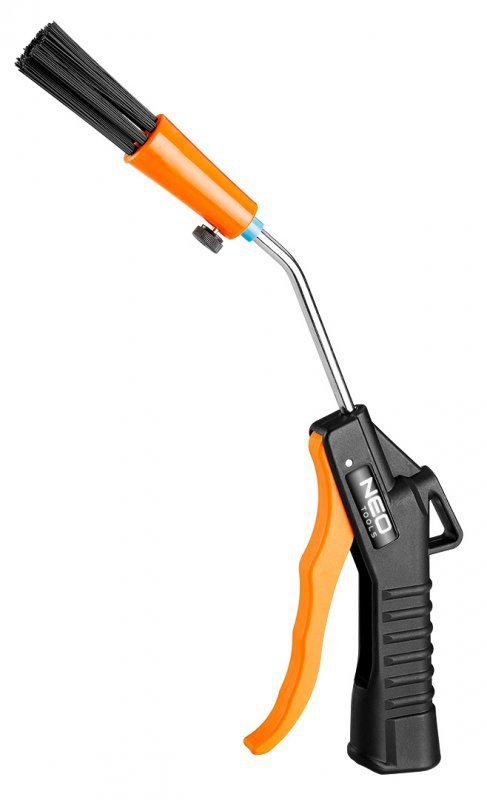Pistolet do przedmuchiwania ze szczotką