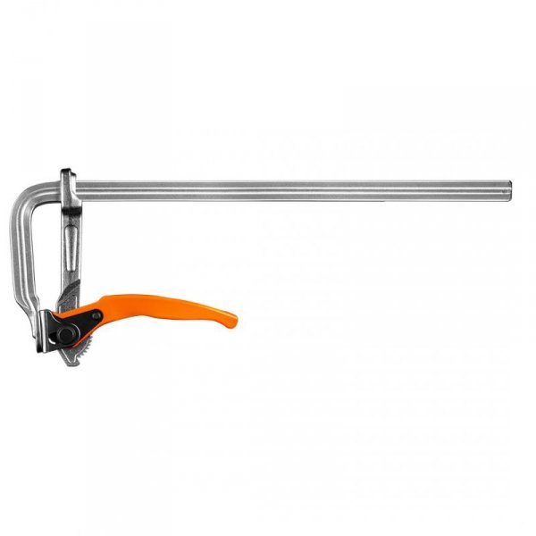 Ścisk stolarski zapadkowy 400 x 120 mm (F-clamp)
