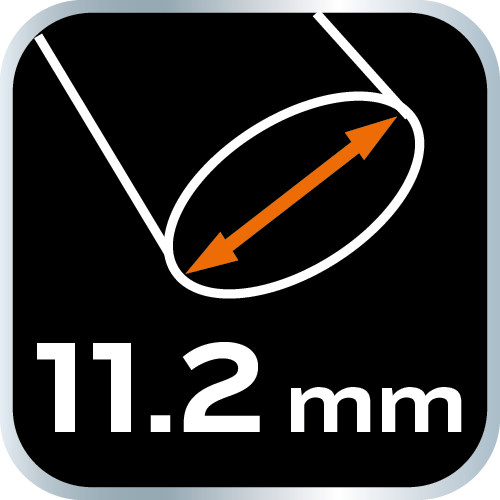 Wkłady klejowe 11 mm, przezroczyste, ok. 2000 g