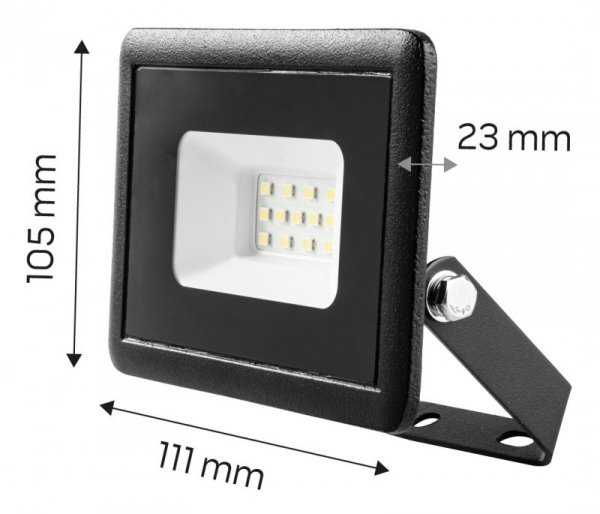 Reflektor SMD 10W 800 lm 230V