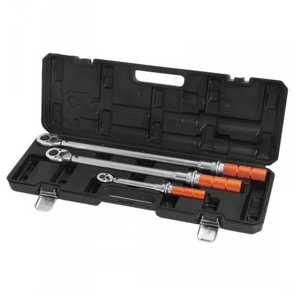 Zestaw kluczy dynamometrycznych 1/4&quot;, 3/8&quot;, 1/2&quot; 3 szt.
