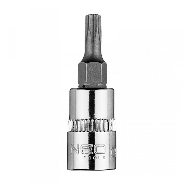 Końcówka TORX TX20 na nasadce 1/4&quot;, krótka, 37 mm