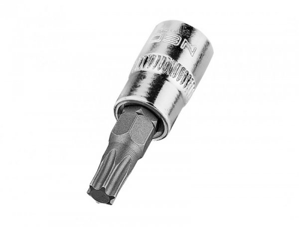 Końcówka TORX TX30 na nasadce 1/4&quot;, krótka, 37 mm