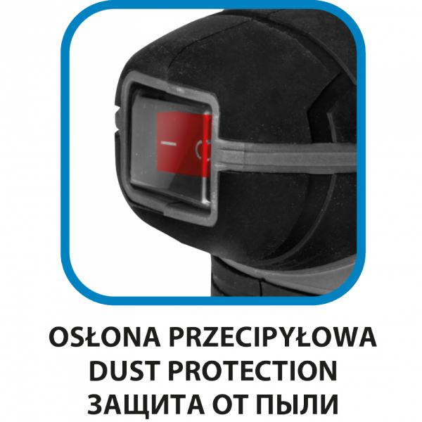 Szlifierka oscylacyjna delta 180W, stopa 140 x 140 x 80 mm