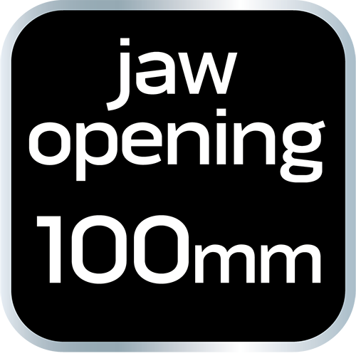 Imadło ślusarskie obrotowe 100 mm, 360stopni