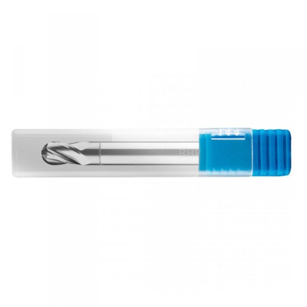Frez węglikowy Baildon DIN 6527 L FWP2L 6 mm, VHM TiAlN, Z2, 57-10 mm