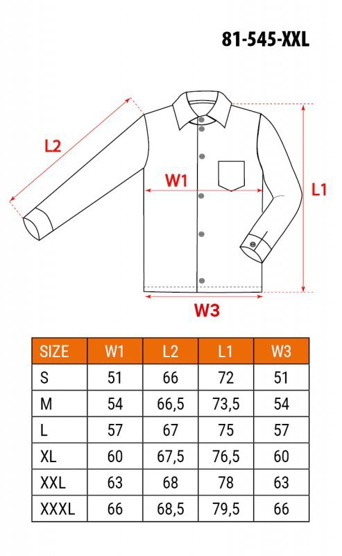 Koszula flanelowa, granatowa, rozmiar XXL