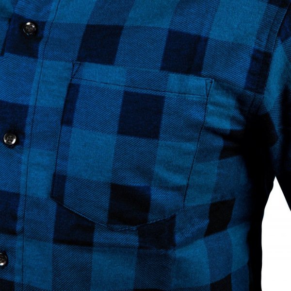 Koszula flanelowa, granatowa, rozmiar XXL