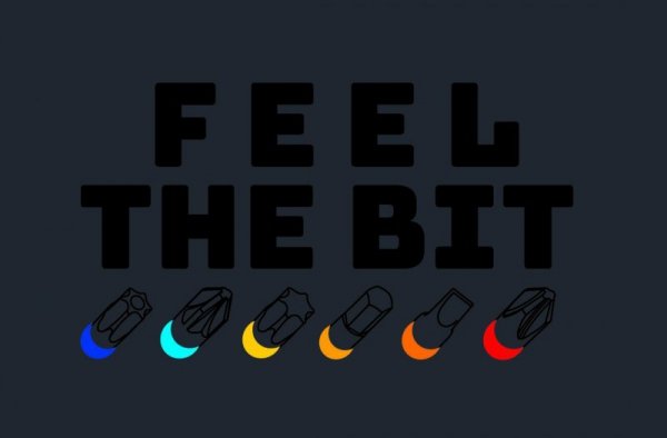 Kubek z nadrukiem FEEL THE BIT, 330ml