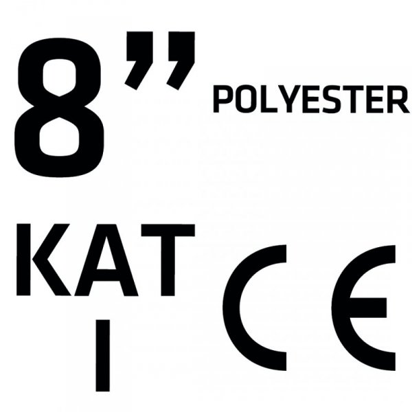 Rękawice ogrodowe , poliester, wzór kwiatki, rozmiar 8&quot;