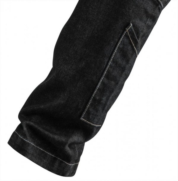 Spodnie robocze 5-kieszeniowe DENIM, czarne, rozmiar XXL