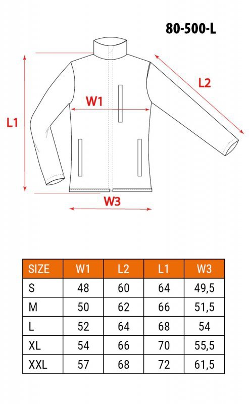 Bluza polarowa damska, czarna, rozmiar L