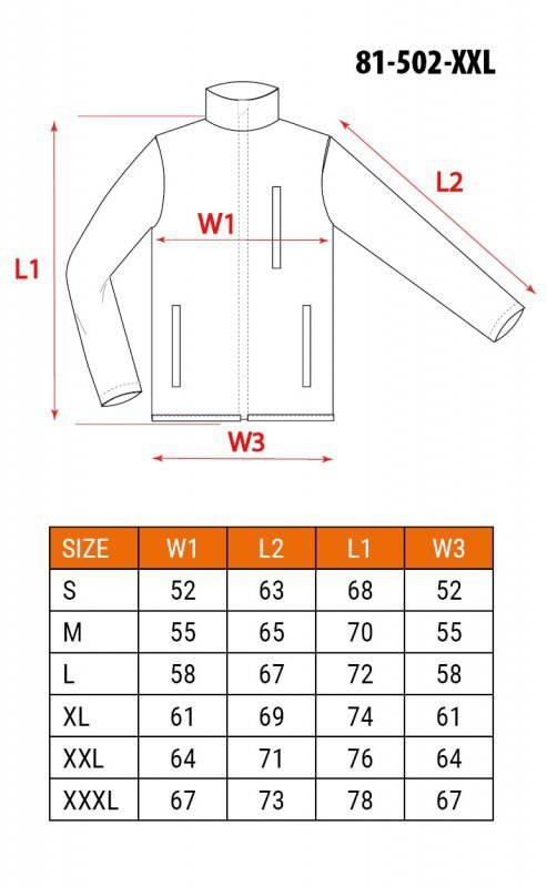 Bluza polarowa, granatowa, rozmiar XXL