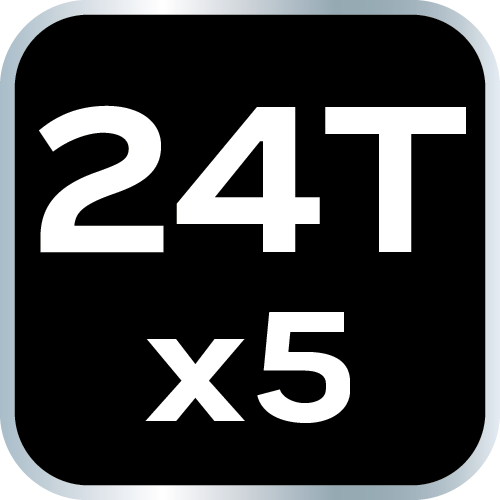Ostrza 24T i 32T do 14-034, zestaw 10 szt.