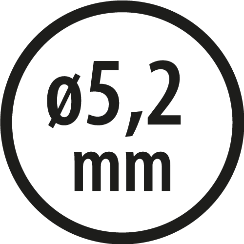 Wiertła do metalu Baildon BASIC DIN 338 RN NWKa 5,2 mm, HSS (S), 86-52 mm, wielokrotność 10