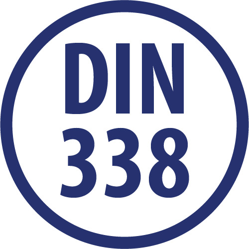 Wiertło do metalu Baildon DIN 338 RN 10,2 mm, HSS TiN (S), 133-87 mm (chwyt 3-płaszczyznowy)