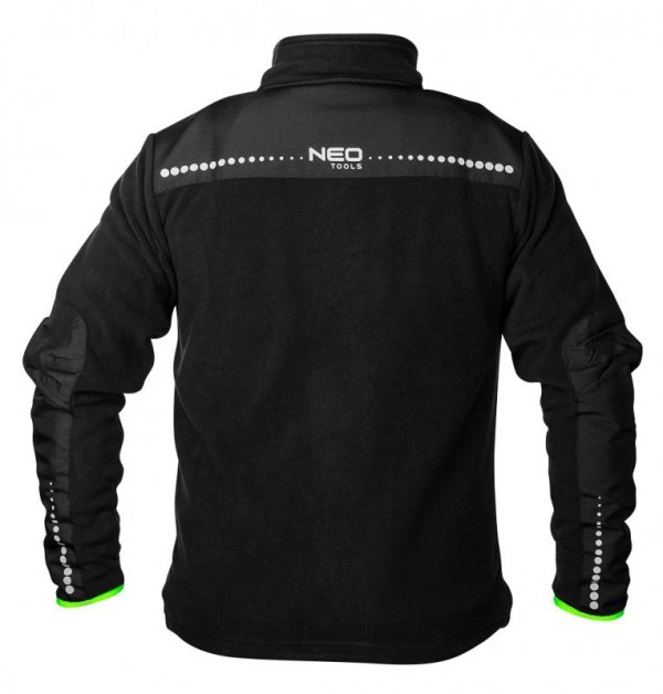 Polar roboczy PREMIUM, czarny, wzmocnienia z Cordury, rozmiar XXL