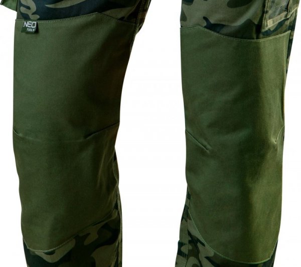 Spodnie robocze CAMO, rozmiar XXL