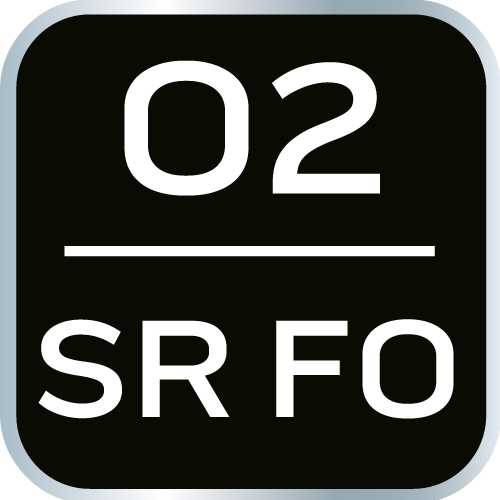 Półbuty robocze O2 SR FO, ultra antislip, rozmiar 47