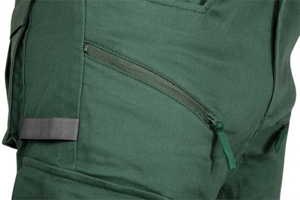 Spodnie robocze OUTDOOR, typu jogger, zielone, rozmiar S