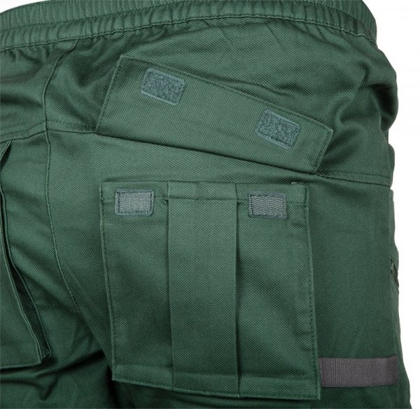 Spodnie robocze OUTDOOR, typu jogger, zielone, rozmiar XXXL