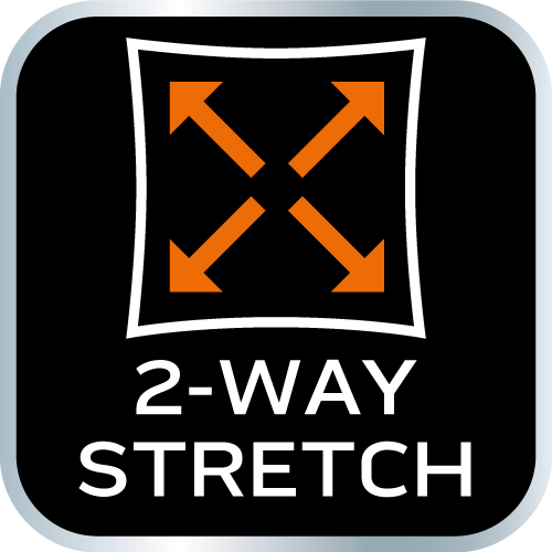 Spodnie robocze OUTDOOR, 2 way stretch, szare, rozmiar XXL