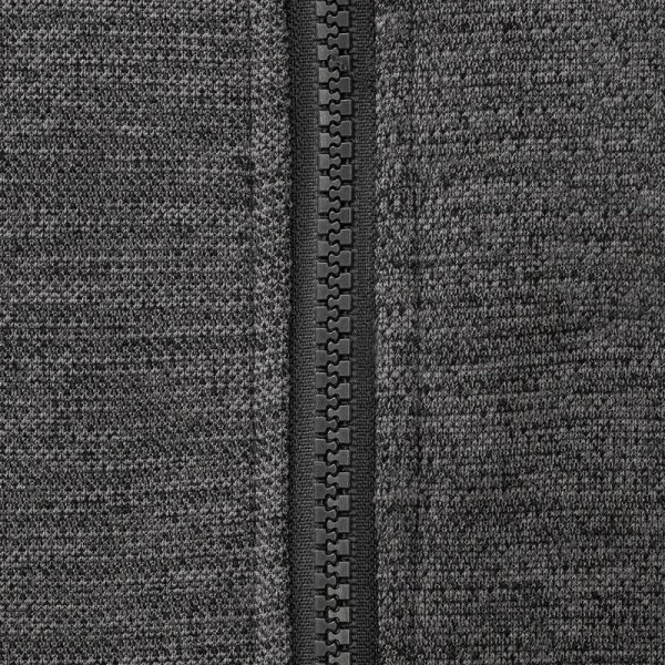 Bluza rozpinana OUTDOOR, pique, szara, rozmiar XL