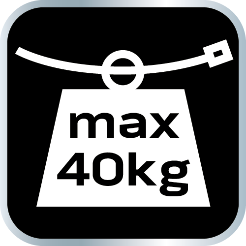Opaski zaciskowe EXTREME 4.8 × 150 mm, czarne, 100 szt.