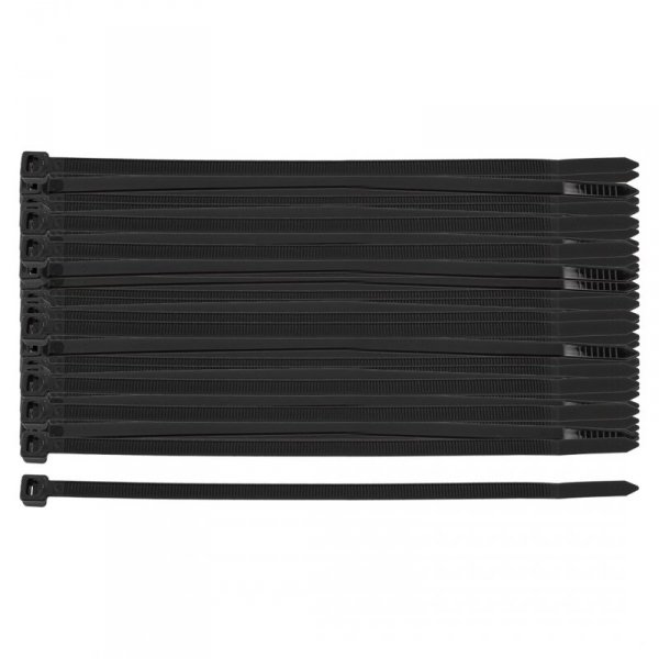 Opaski zaciskowe EXTREME 4.8 × 150 mm, czarne, 100 szt.