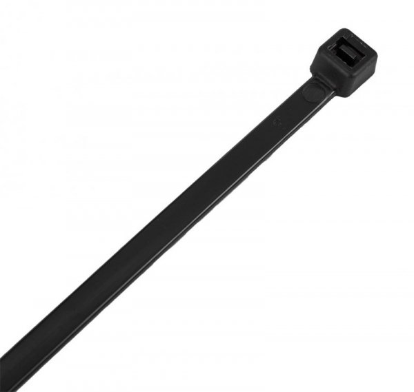 Opaski zaciskowe EXTREME 4.8 × 200 mm, czarne, 100 szt.