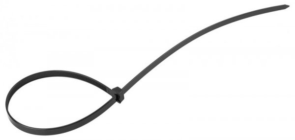 Opaski zaciskowe EXTREME 9.0 × 450 mm, czarne, 50 szt.