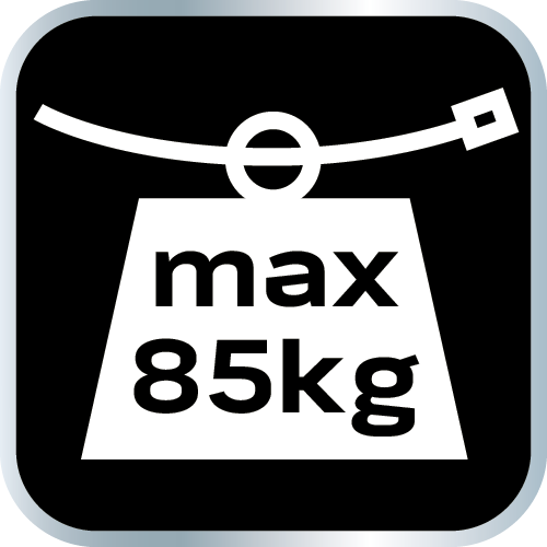 Opaski zaciskowe EXTREME 9.0 × 550 mm, czarne, 50 szt.