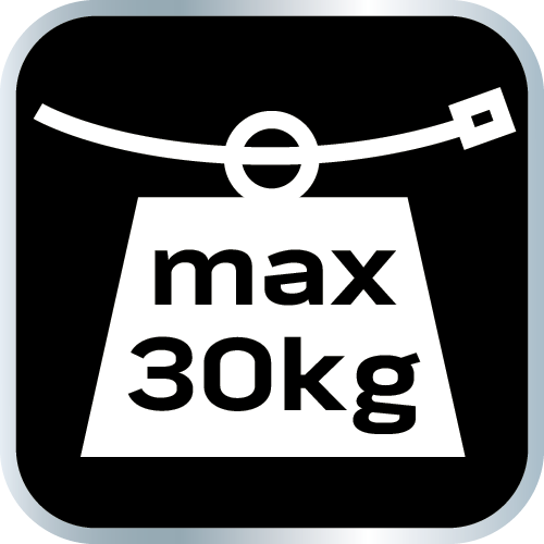 Opaski zaciskowe EXTREME 3.6 × 200 mm, białe, 20 szt.