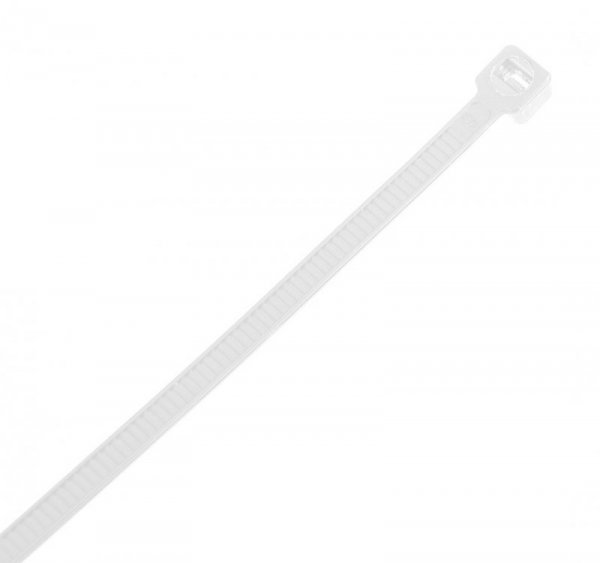 Opaski zaciskowe EXTREME 3.6 × 200 mm, białe, 20 szt.