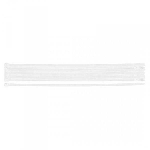 Opaski zaciskowe EXTREME 4.8 × 200 mm, białe, 20 szt.