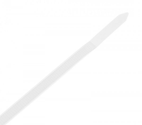 Opaski zaciskowe EXTREME 4.8 × 200 mm, białe, 100 szt.