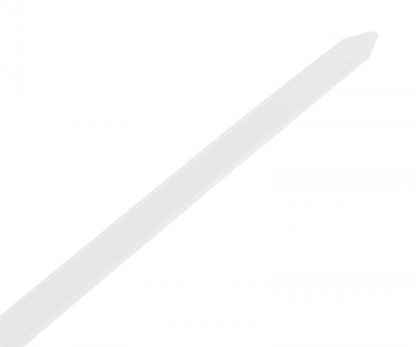 Opaski zaciskowe EXTREME 9.0 × 650 mm, białe, 50 szt.
