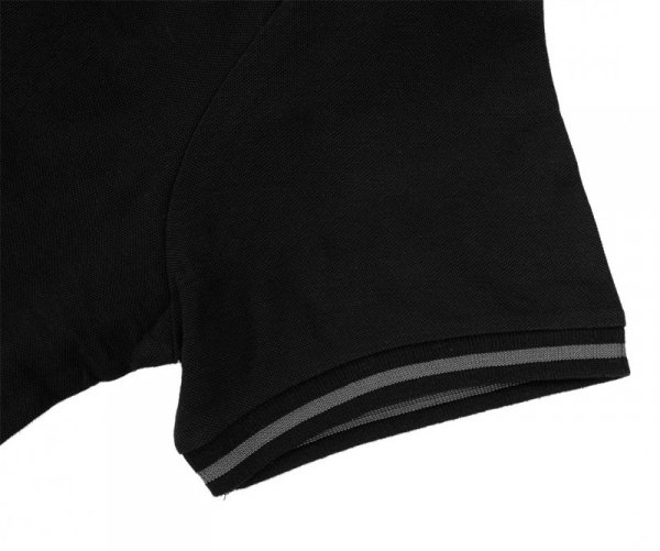 Koszulka polo DENIM, czarna, rozmiar XL