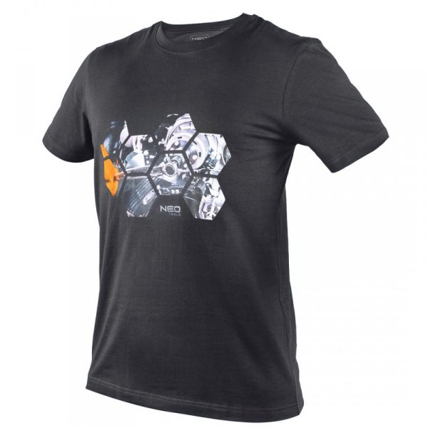 T-shirt z nadrukiem, warsztat, rozmiar XL