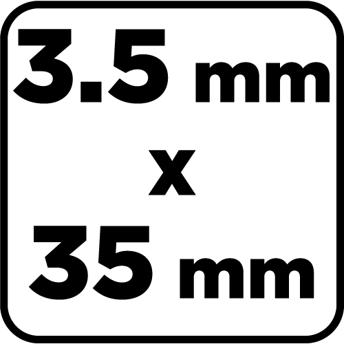 Wkręty na taśmie 3,2x35 mm uniwersalne, do 58GE111-AD, 1000 szt