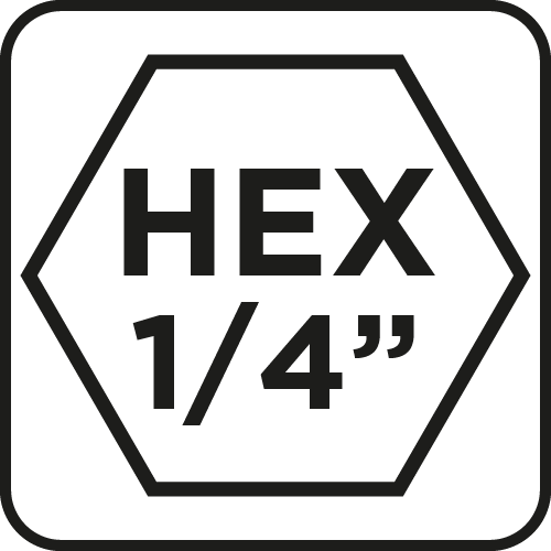 Wiertło do metalu Hex 4.2 mm, 2 szt.