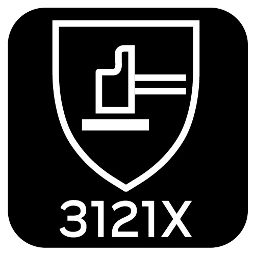 Rękawice robocze, poliester pokryty lateksem (crincle),3121X, rozmiar 11
