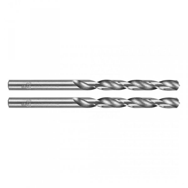 Wiertła do metalu HSS, DIN 338, 6 mm, 2 szt.