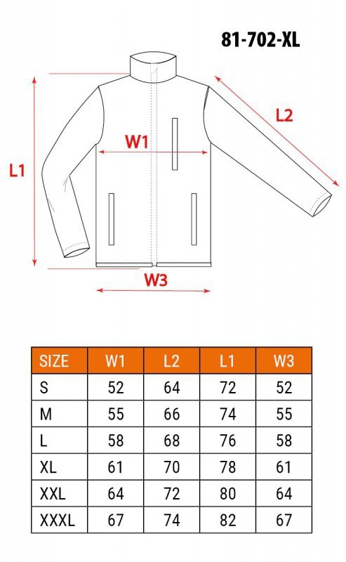 Kurtka robocza ostrzegawcza Softshell, żółta, rozmiar XL
