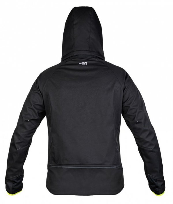 Kurtka Mix&Match Softshell, czarno-żółta, rozmiar M