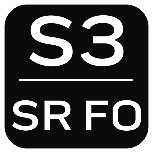 Półbuty robocze S3 SR FO, stalowy podnosek, rozmiar 40