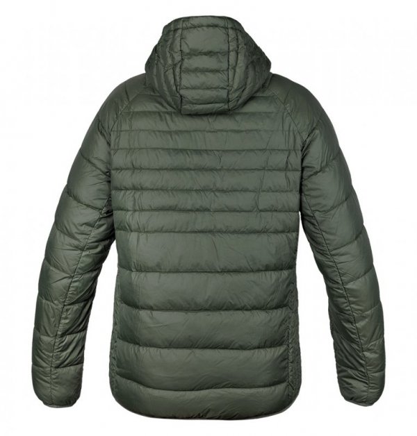 Kurtka Mix&Match, pikowana, puchowa, lekka, oliwkowo-czarna, rozmiar XL