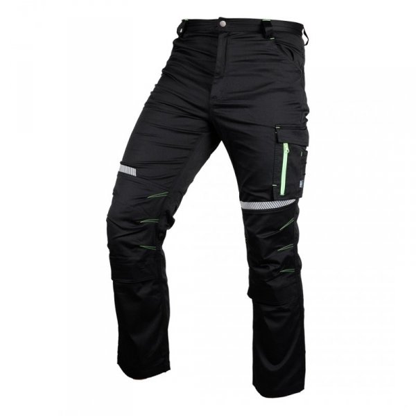 Spodnie robocze Mix&Match, czarne, rozmiar XL