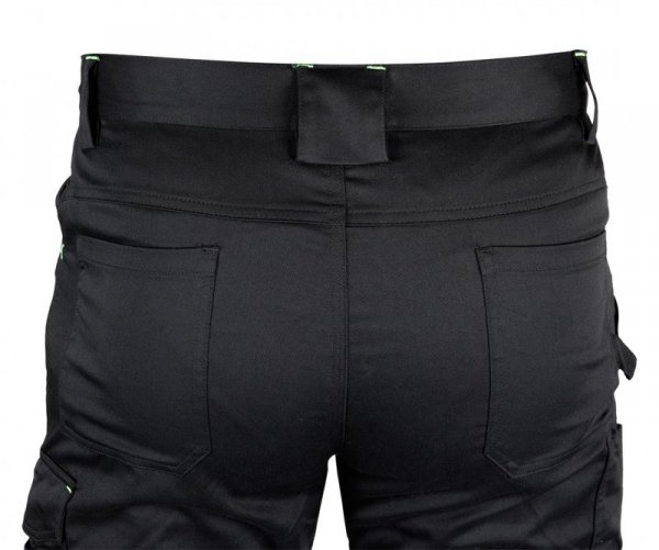 Spodnie robocze Mix&Match, czarne, rozmiar XXXL